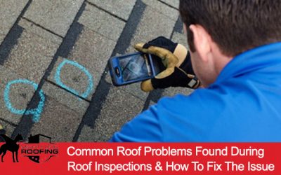 Common Roof Problems Found During Roof Inspections & How to Fix the Issue